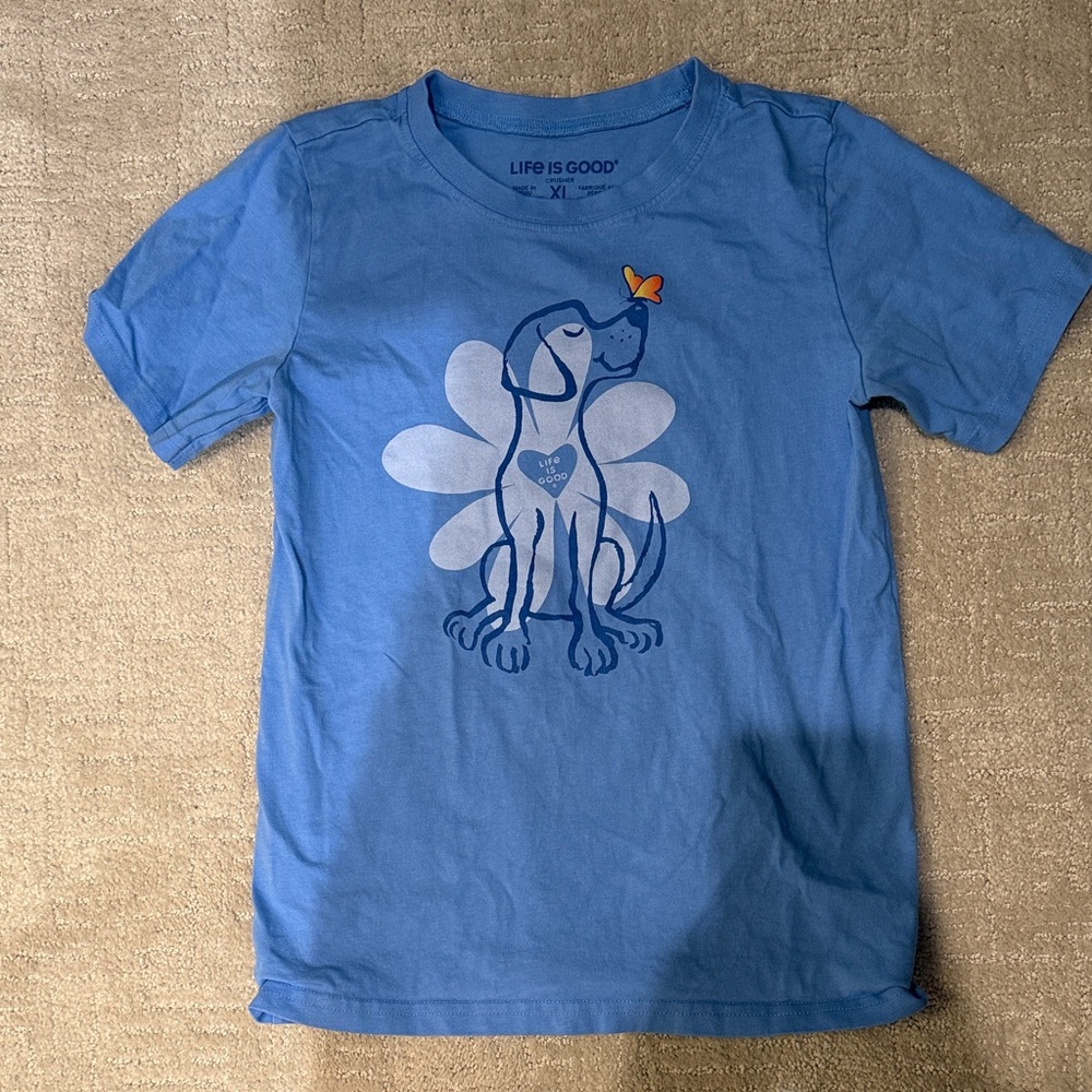 Life Is Good Kids T-Shirt XL kids never worn